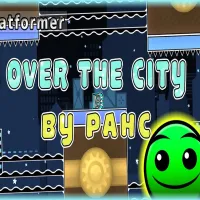 Geometry Dash Over the City