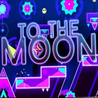 Geometry Dash To The Moon