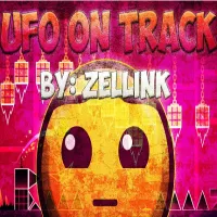 Geometry Dash UFO On Track