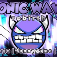 Geometry Dash Sonic Wave Rebirth